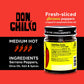 Don Chilio Medium Heat Serrano Mexican Chile Crisp, 5 oz, 3 Pack - Crunchy Sliced Serrano Fried Chili Peppers in Hot Seasoned 10