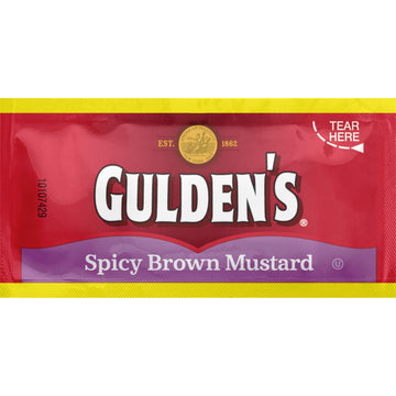 Gulden'S Spicy Brown Mustard Packets, 0.32 Ounce (Pack Of 500)