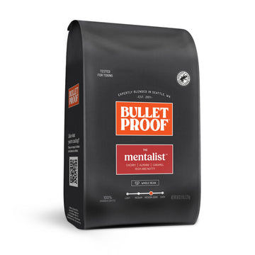 Bulletproof Medium-Dark Roast Whole Bean Coffee, 5 Pounds, 100% Arabica Beans, Clean Coffee, Model CDK01-00026