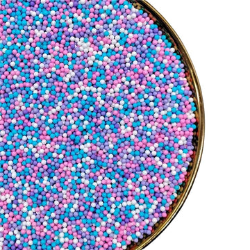 Nonpareils Sprinkles, Edible Pearl Sprinkles for Cake Decorations, Baking, Ice Cream, Cookies, Cupcake Topper Edible Pearls Spri