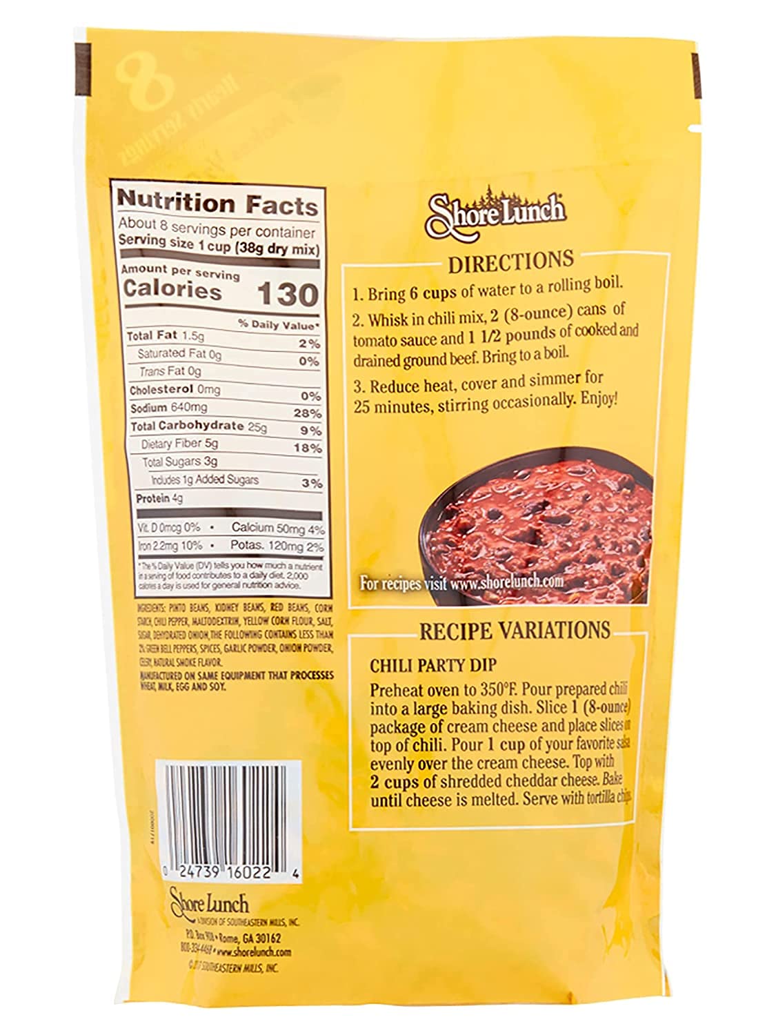 Shore Lunch Mix Chili Homestyle Beans (10.6Oz )