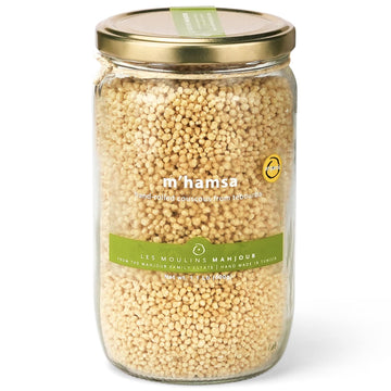Les Moulins Mahjoub Organic Couscous Mhamsa | Hand Rolled in Tunisia
