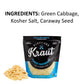 Cleveland Kitchen Classic Kraut, Lightly Fermented Vegetables, Fresh & Crunchy Sauerkraut, Live & Natural Probiotics, 16 oz