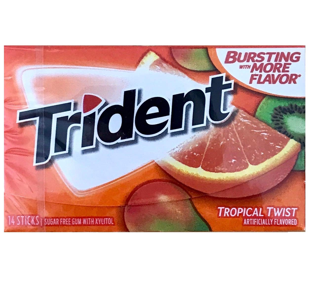 Trident Sugar Free Chewing Gum Variety Gift Pack (Pack Of 8)