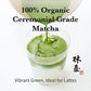 KYOHAYASHIYA Organic Matcha Powder - Ceremonial Grade Japanese Green Tea - 30g (1.06oz)