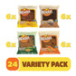 Naturally Delicious Sweet Breads Variety Pack - 24 Pack (Banana Walnut, Cappuccino Chocolate Chip, Carrot Walnut, Zucchini Walnut)