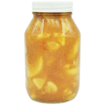 Amish Pie Filling - Two 32 Oz Jars (Apple No Sugar Added)