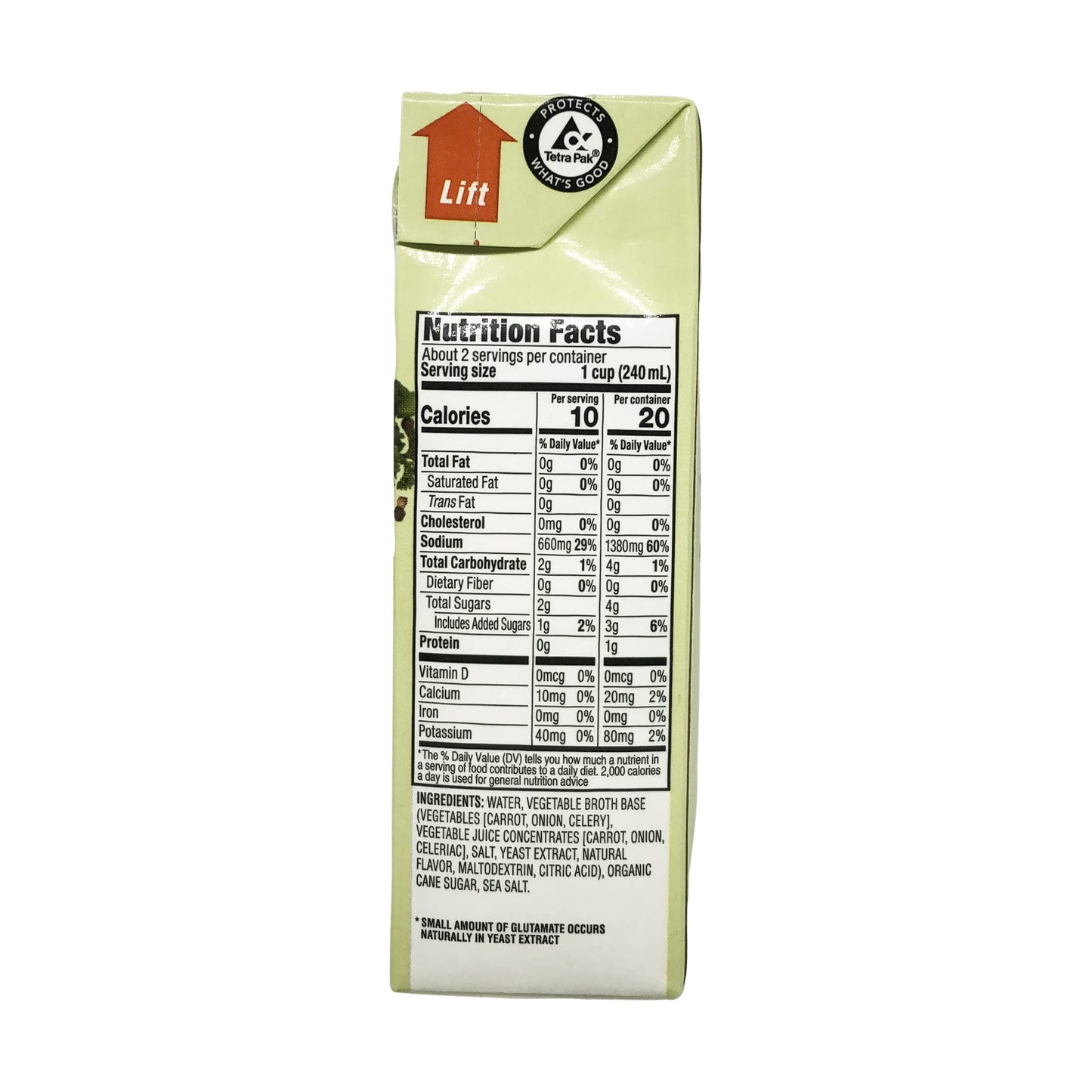 Broth Vegtable Aseptic