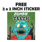Zombie Teeth Candy Corn Fun Unique Halloween Candy Gag Gift for Birthday Girls, Boys, Kids & Teens (7 Ounces)