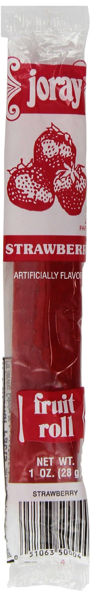 Joray Fruit Roll, Strawberry, 0.75 Ounce Units (Pack of 48)