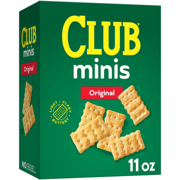 Club Minis Crackers, Lunch Snack, Original, 11oz Box