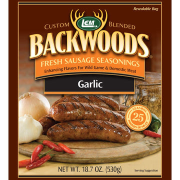 LEM Backwoods Garlic Fresh Sausage Seasoning