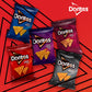 Doritos Flavored Tortilla Chips, Reduced Fat Nacho Cheese, 1 Ounce (Pack Of 72)