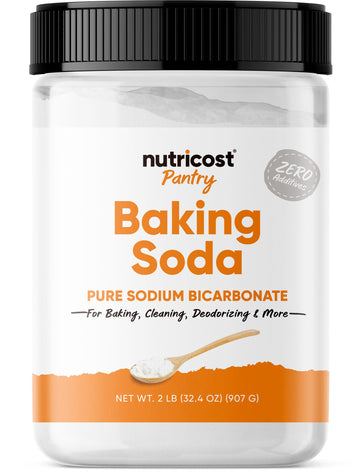 Nutricost Baking Soda (2 Lbs) - For Baking, Cleaning, Deodorizing, And More (Pantry)