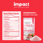 Impact Himalayan Pink Sea Salt, Non-GMO, Gluten-Free, 1lb Pouch, Rich in Trace Minerals