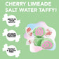 Taffy Town Saltwater Taffy - Cherry Limeade | Gourmet | Nougat-Style Candy | Soft & Delicious | Summer Snack Treats | Party Good