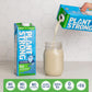 PLANTSTRONG Oat Milk Unsweetened 32oz (6 Pack) - NON-GMO - Plant Based, Vegan - Gluten Free Dairy Free - Shelf Stable - Lactose