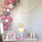 Rssta i Cake Topper, Mis Quince 15, Glitter Design 3 Gold, Cardstock, Happy 15th Birthday Party Decorations