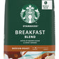 Starbucks Breakfast Blend Coffee, Whole Bean, 12 Ounce Bags, Pack of 3