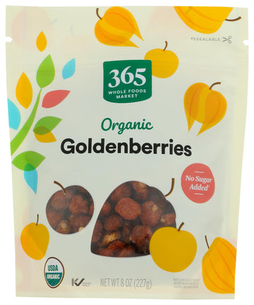 365 By Whole Foods Market  Organic Goldenberries  8 Ounce