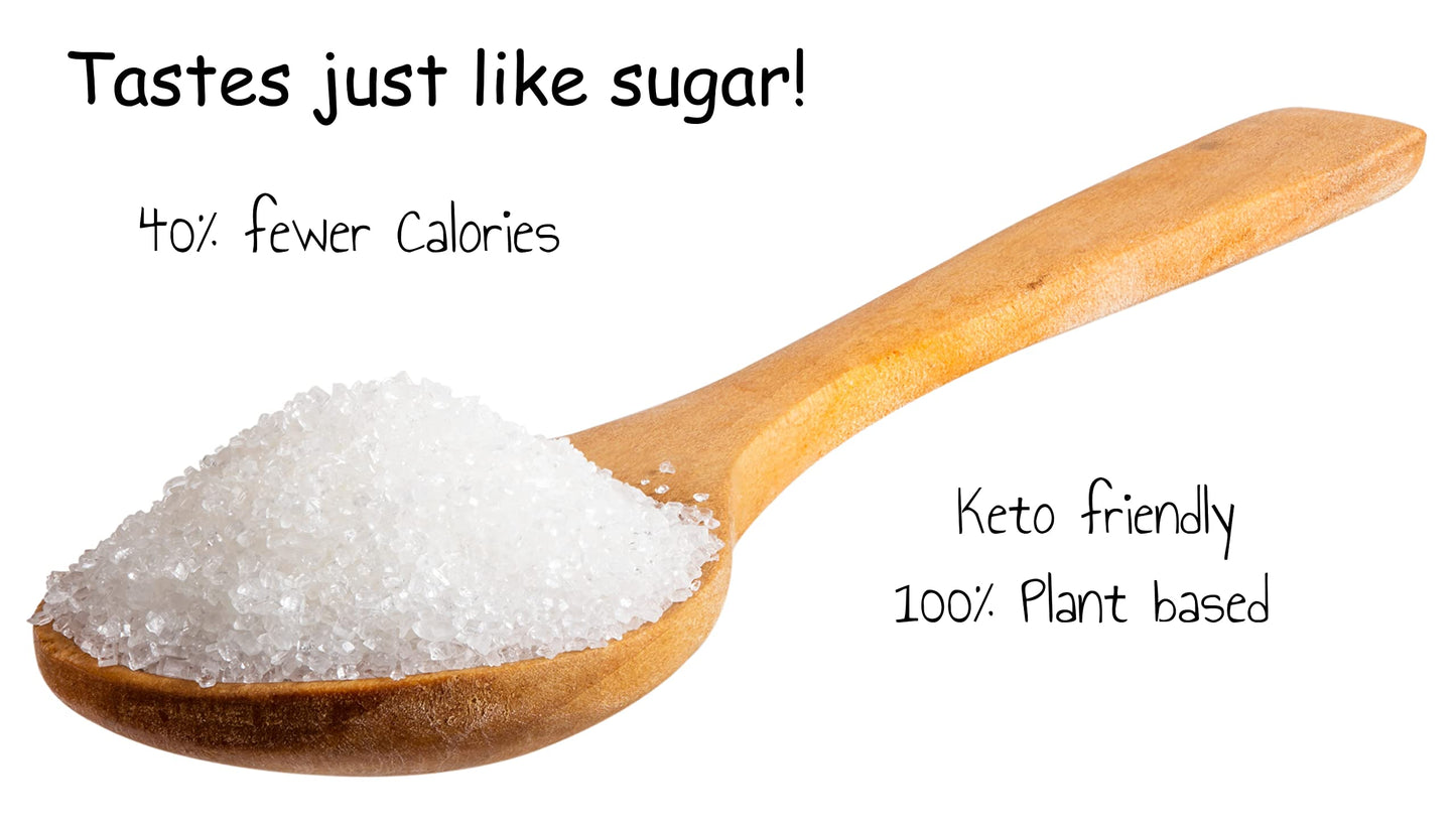 Organic Xylitol - Derived from USDA Certified Organic Birch, Low Calorie, Keto, Sugar Substitute; 12 Oz