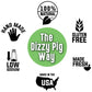 Dizzy Pig Coarse Grind Dizzy Dust All-Purpose Barbecue Seasoning Rub (8Oz. Shaker) - Seasons 30+Lbs Of Food - Hand Made In The U