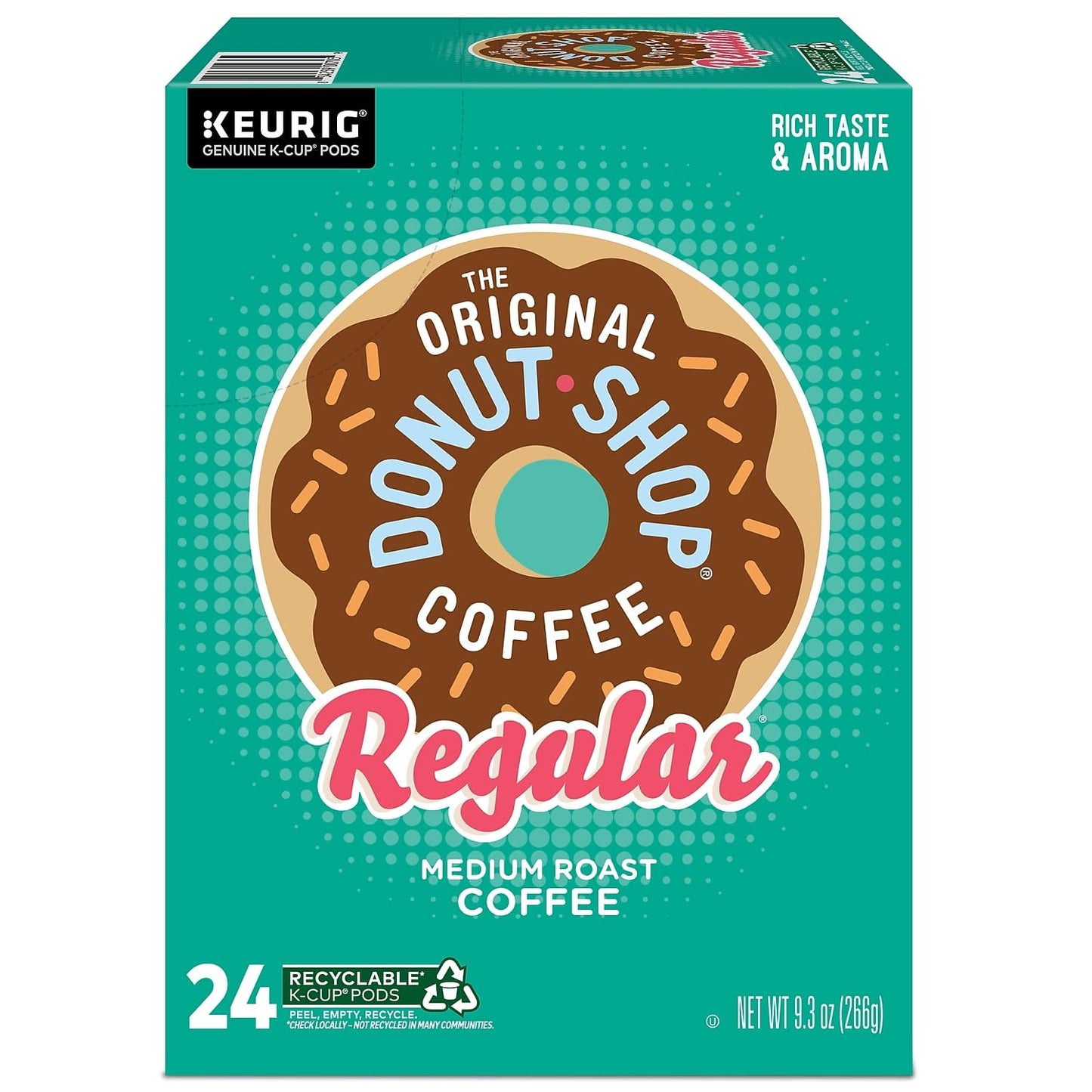 Green Mountian 60052101 Donut Shop Coffee K-Cups  24/box