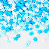 Snowflake Sprinkles - 7 oz Christmas Sprinkles - Blue & White confetti - Bulk Winter Sprinkle Mix for Decorating - Great for Bak