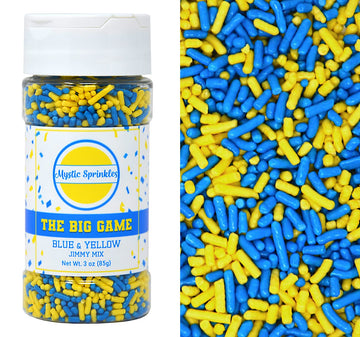 Mystic Sprinkles The Big Game Jimmy Mix 3oz Bottle (Blue & Yellow)