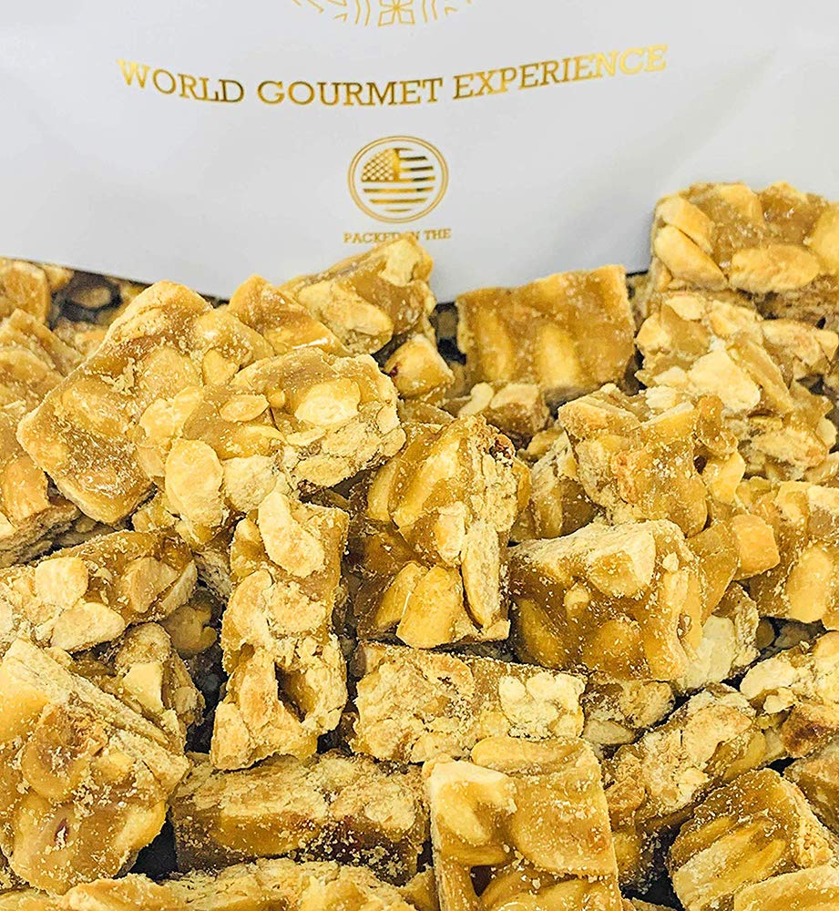 SweetGourmet Original Butter Peanut Squares Candy | 2 Pounds