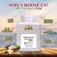 Himalayan Chef Coarse Grain Sea Salt - Non-GMO, Kosher, 5 lb Jar (80 Ounce)