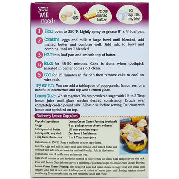 Namaste Foods Gluten Free Lemon Poundcake Mix, 18 Oz.