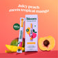 Bloom Nutrition Energy Drink Powder Packets  Sugar Free Energy Drink Mix with L-Theanine  B Vitamins & Natural Caffeine  On the Go Powder Sticks for Natural Energy  10 Calories (10 Pouches (Pack of 1)  Peach Mango)