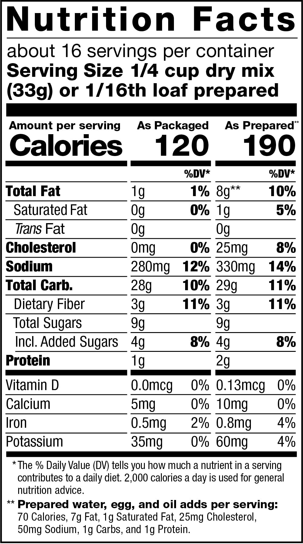 Pamelas Products Gluten Free, Bread Mix, 19 Ounce , Pack of 6
