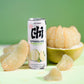 CHI FOREST Pomelo Sparkling Water Beverage  Zero Sugar Drinks  Zero Artificial Flavor  11.16 fl oz Cans (Pack of 24)