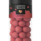 LAKRIDS BY BLOW - Crispy Raspberry - 10.4 oz - Chocolate Coated Gourmet Licorice - Sweet Licorice Coated in White Chocolate and 