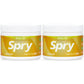 Spry Fresh Natural Xylitol Chewing Gum Dental Defense System Aspartame-Free Sugar Free Gum (Fresh Fruit, 100 Count - Pack Of 2)