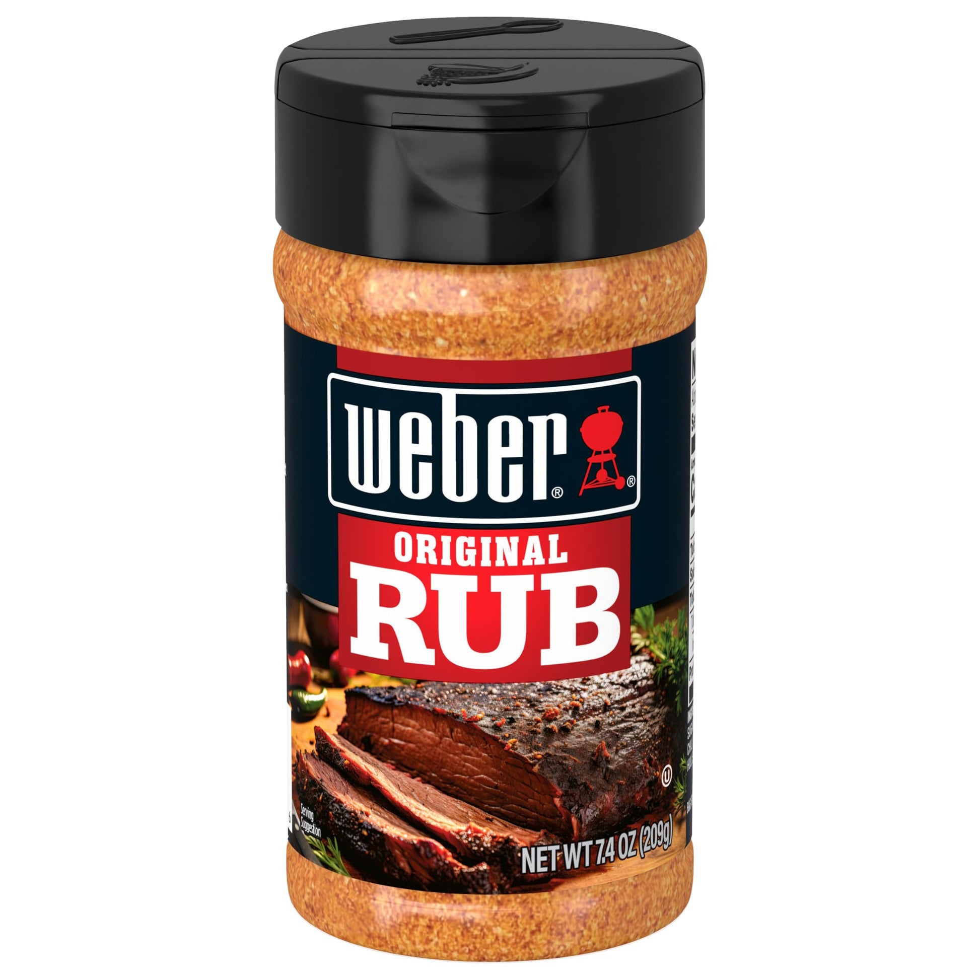 Weber Oriflavor Blendal Rub  7.4 Ounce Shaker