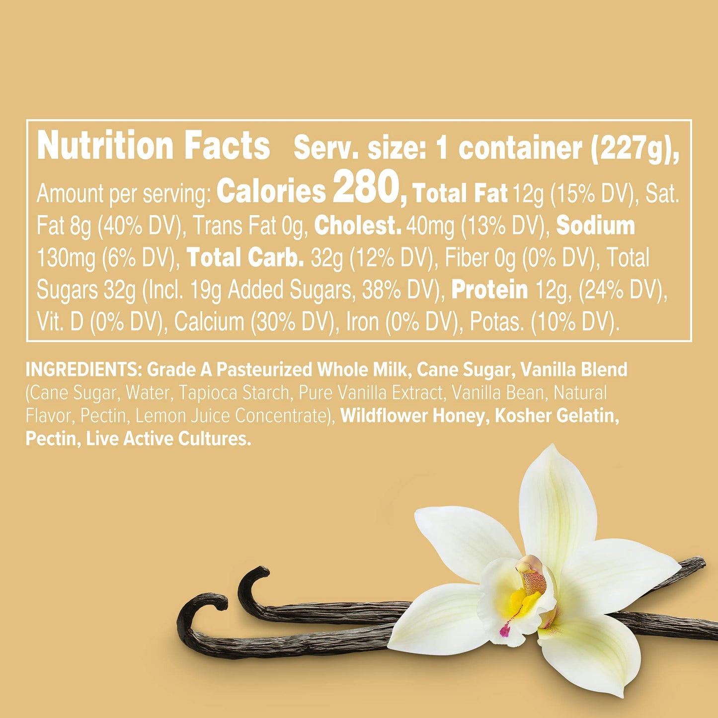 NOOSA YOG VANILLA BEAN (12x8.00)