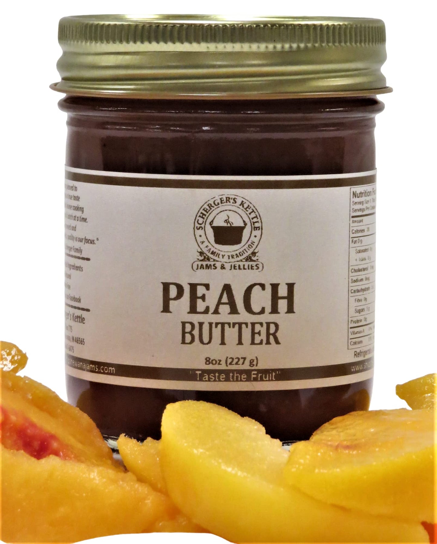 Peach Butter 8 Oz
