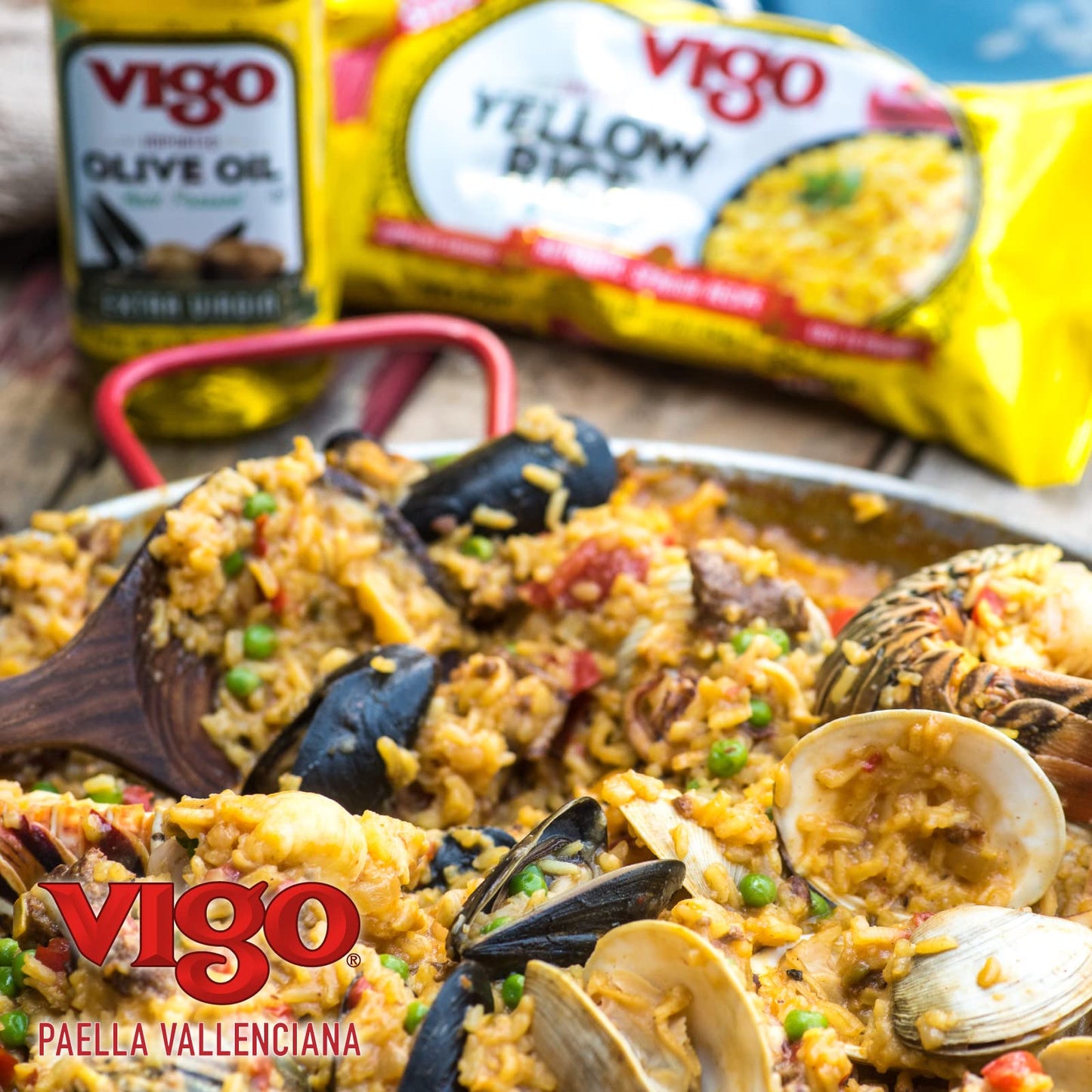 Vigo Authentic Saffron Yellow Rice Low Fat 2lb (Pack of 1)