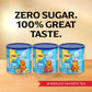 Lipton Zero Sugar Iced Tea Mix  Peach Flavor Black Iced Tea  Makes 10 Quarts