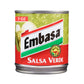 Embasa Salsa Verde, Medium, 7 Oz Can, Pack of 12, Model 07870