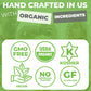 FreshJax Organic Spearmint Spice - 2 Ounce BPA-Free Bottle