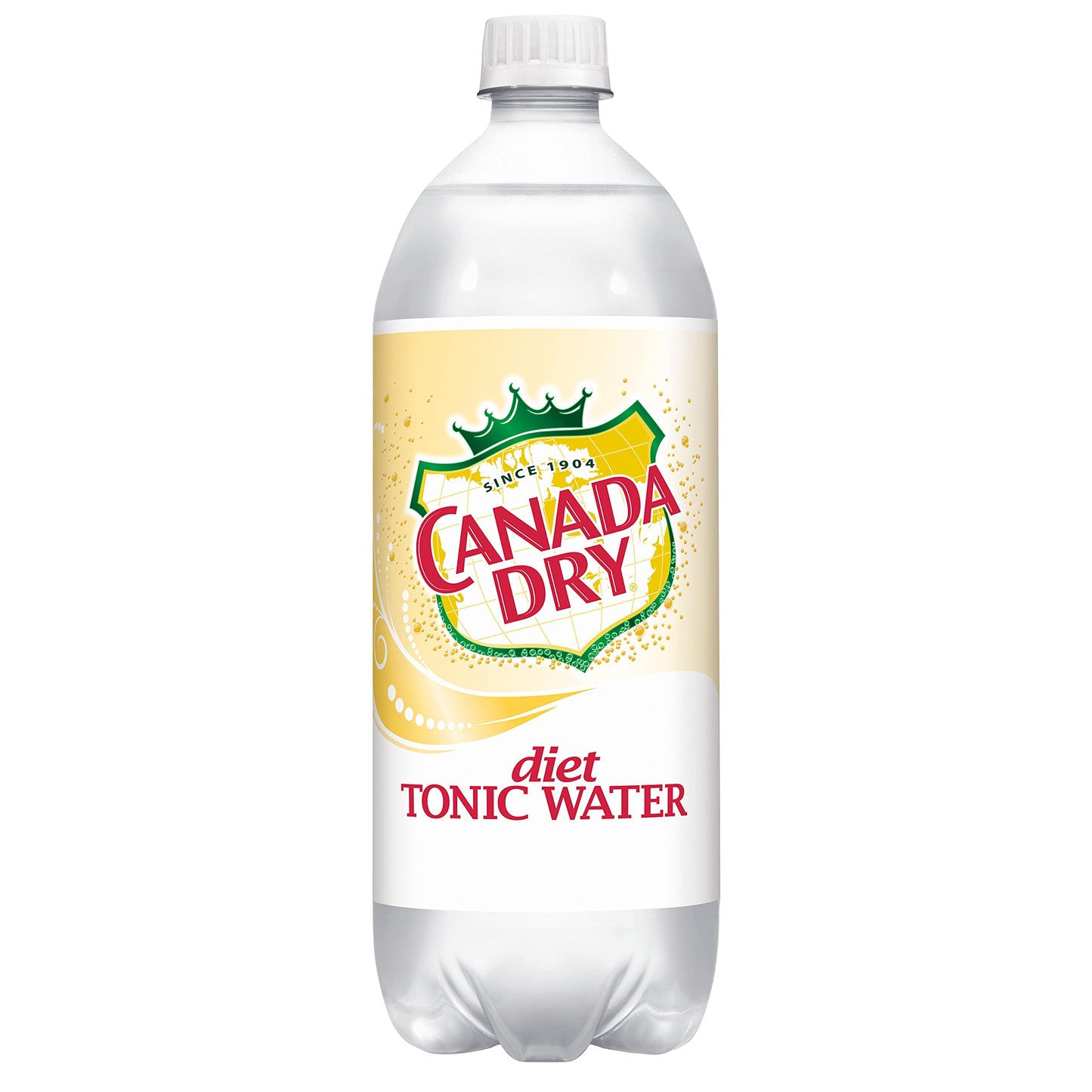 Canada Dry Diet Tonic Water, 33.8 Fl Oz, Pack of 15, Model 078000149456