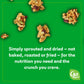 Go Raw Cranberry Almond Snacking Granola, 8Oz Pouch