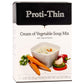Proti-Thin High Protein Cream Of Vegetable Soup, Healthy Instant Diet Soup Mix, 15G Protein, Low Calorie, Low Carb, Low Fat, Gluten-Free, Keto Friendly, Ideal Protein Compatible 1 Pack Of 7 Servings