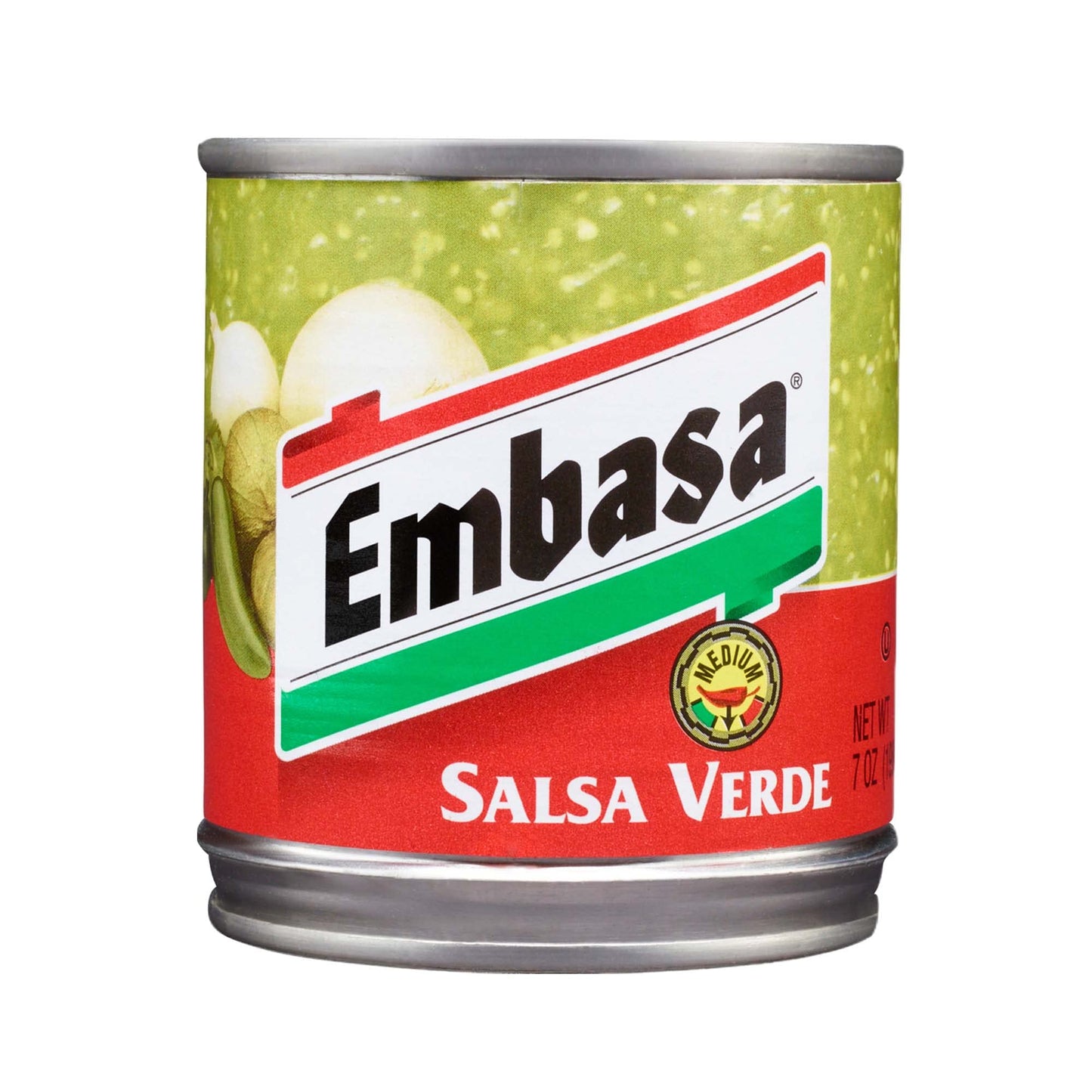 Embasa Salsa Verde, Medium, 7 Oz Can, Pack of 12, Model 07870