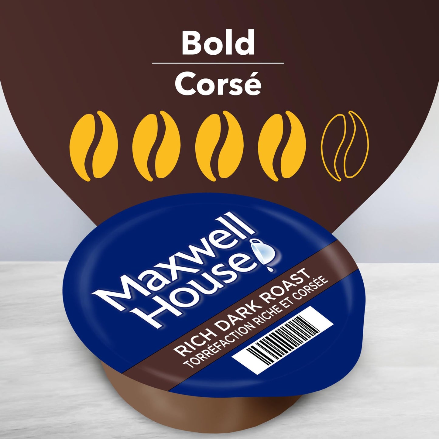 MAXWELL HOUSE Tassimo Dark Roast Coffee T Discs - 14 Count, Custom Roasts Collection