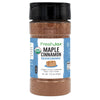 FreshJax Organic Maple Cinnamon Topping (7.6 oz) - Sweet Maple Spice for Coffee, Popcorn & Baking, Gourmet Seasoning